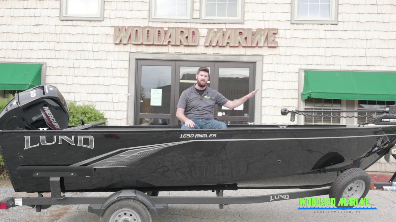 2021 Lund 1650 Angler Tiller with Greg @ Woodard Marine