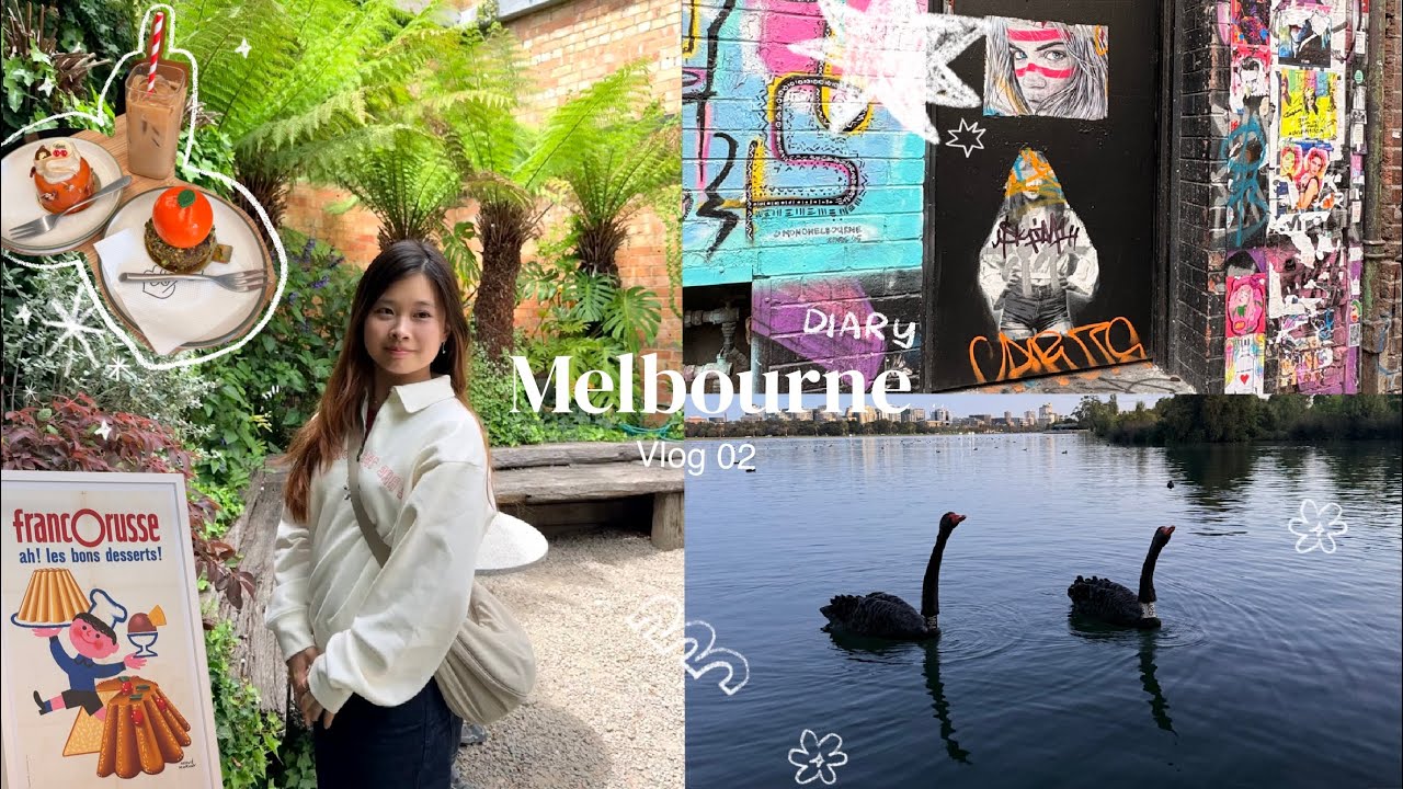 MELBOURNE VLOG 🐨: weekend markets, good eats, cozy walks & a cancelled flight