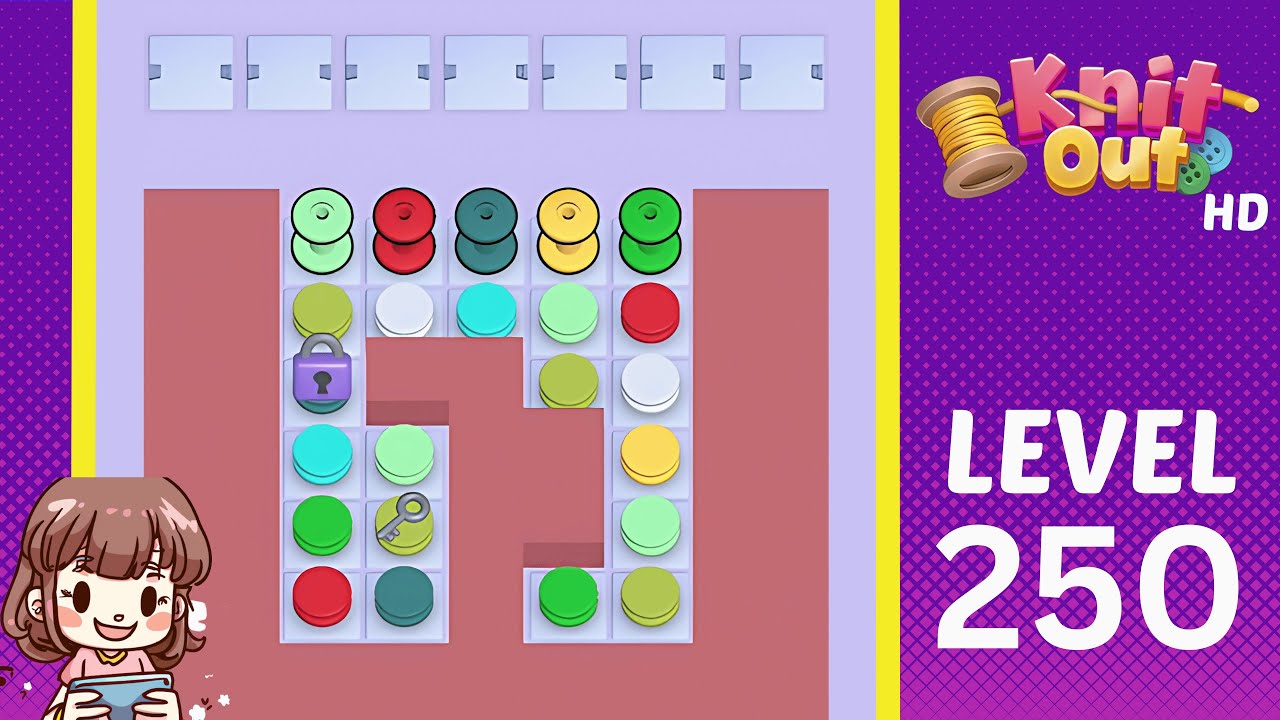 Knit Out Level 250 Solution Walkthrough