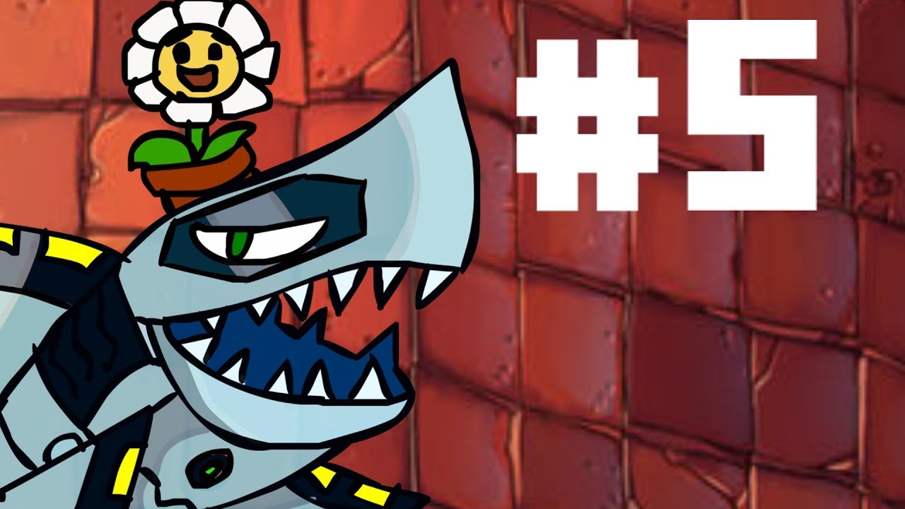 When NavaSharK plays Plants vs. Zombies [level 5-1 - 5-10]