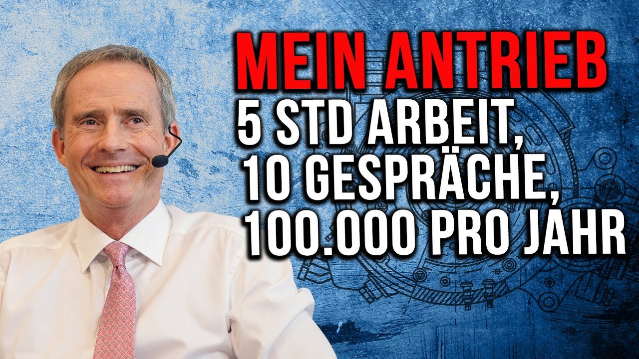 MEIN ANTRIEB. SO habe ich mich SELBST trainiert um REICH zu werden.