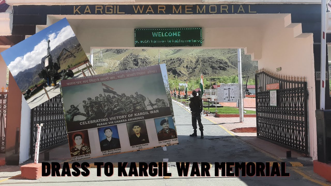 KARGIL WAR MEMORIAL | DRASS | VIKRAM BATRA STATUE| JAI HIND #kargil #kargilwarmemorial  #lehladakh