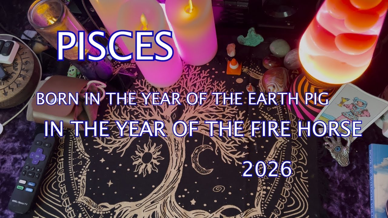 ♓ PISCES EARTH PIG: 2026 FIRE HORSE FORECAST ♓