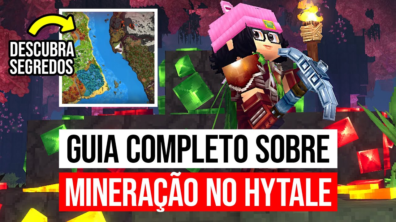 GUIA DE MINERAÇÃO DO HYTALE: AS MELHORES DICAS SOBRE OS MINÉRIOS E ZONAS DO JOGO (PÓS UPDATE 2)