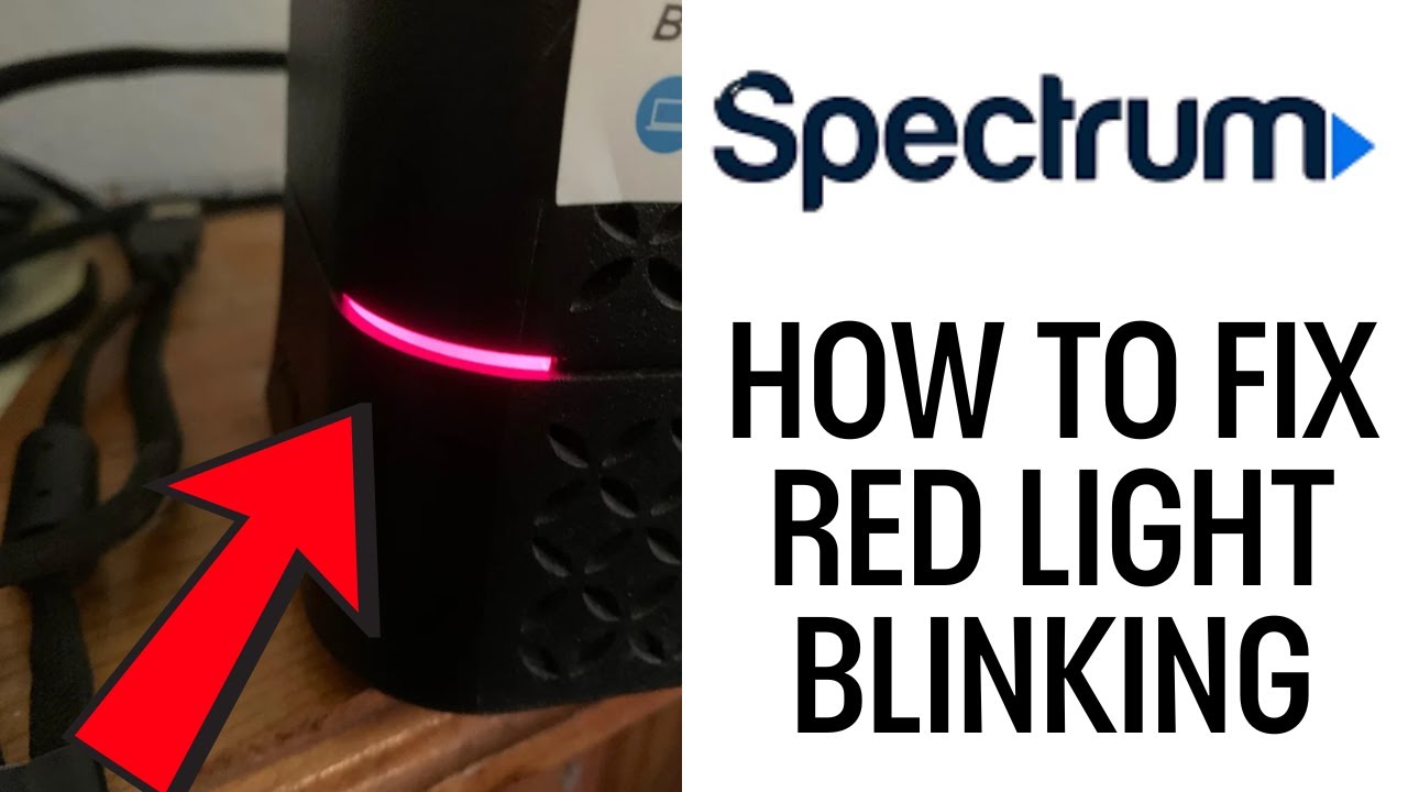 How To Fix Spectrum Router Red Light Blinking (2025) STEP BY STEP
