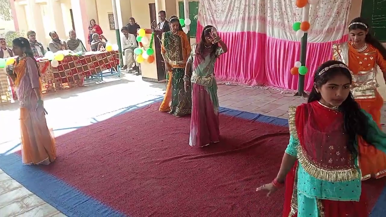 Ghani khamma Dance video// घणी खम्भा 2 कक्षा 9 th की लड़कियों द्वारा सुन्दर नृत्य प्रस्तुति //🇮🇳🇮🇳