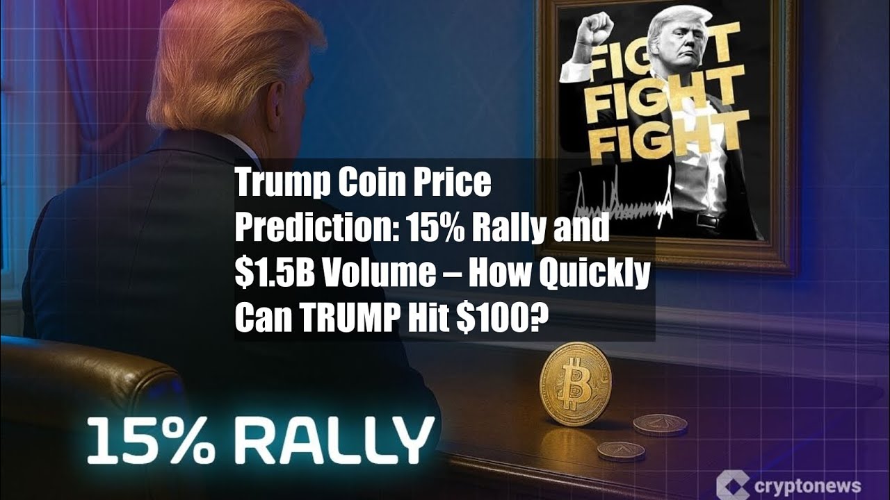 Trump Coin Price Prediction: 15% Rally and $1.5B Volume &ndash; How