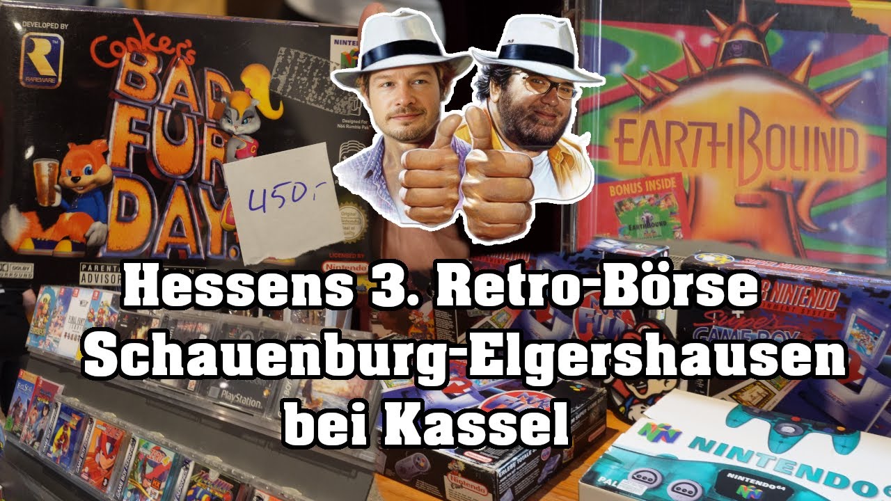 Hessens 3. Retro-Börse in Schauenburg-Elgershausen bei Kassel feat. @MetalFlowX