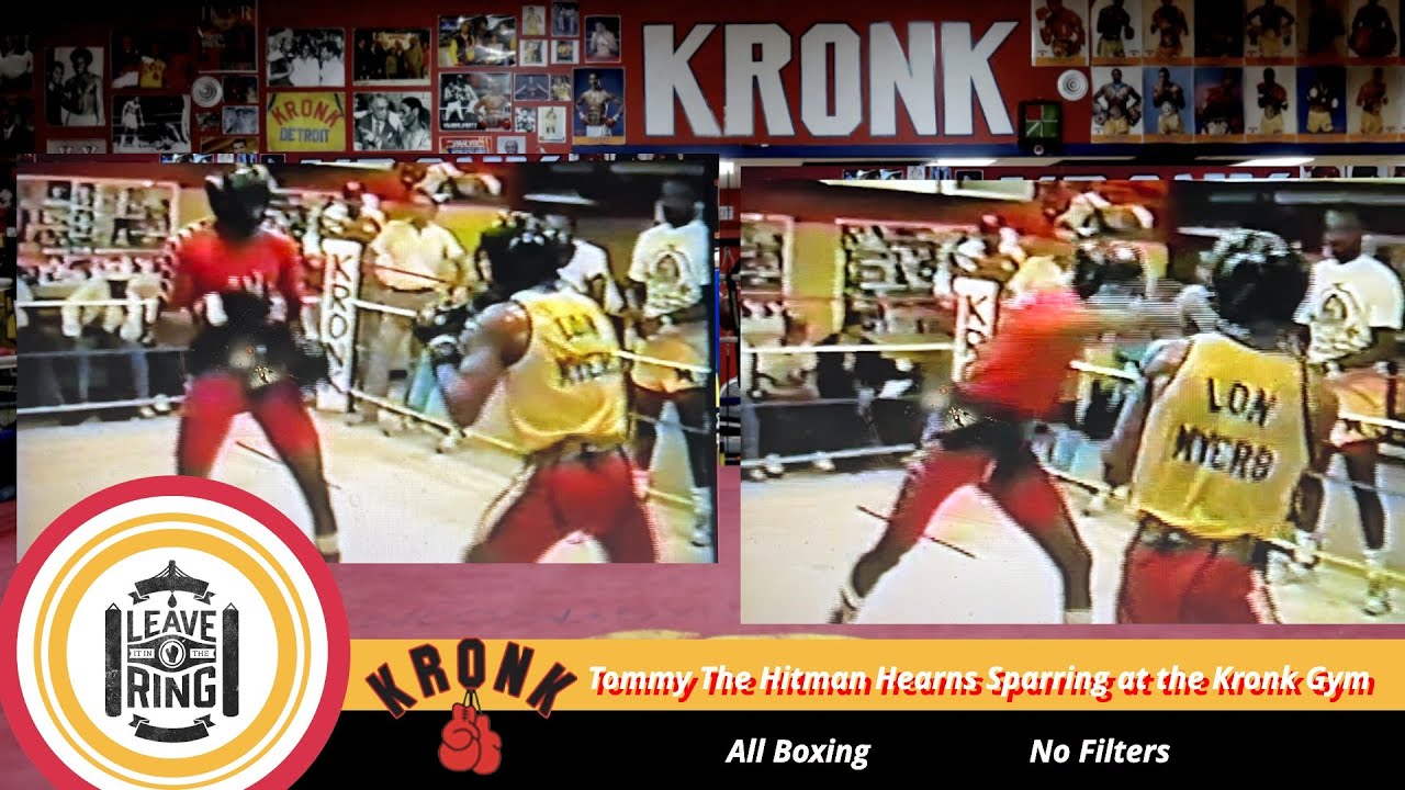 Tommy Hearns   sparring at the Kronk Gym #boxing #classic