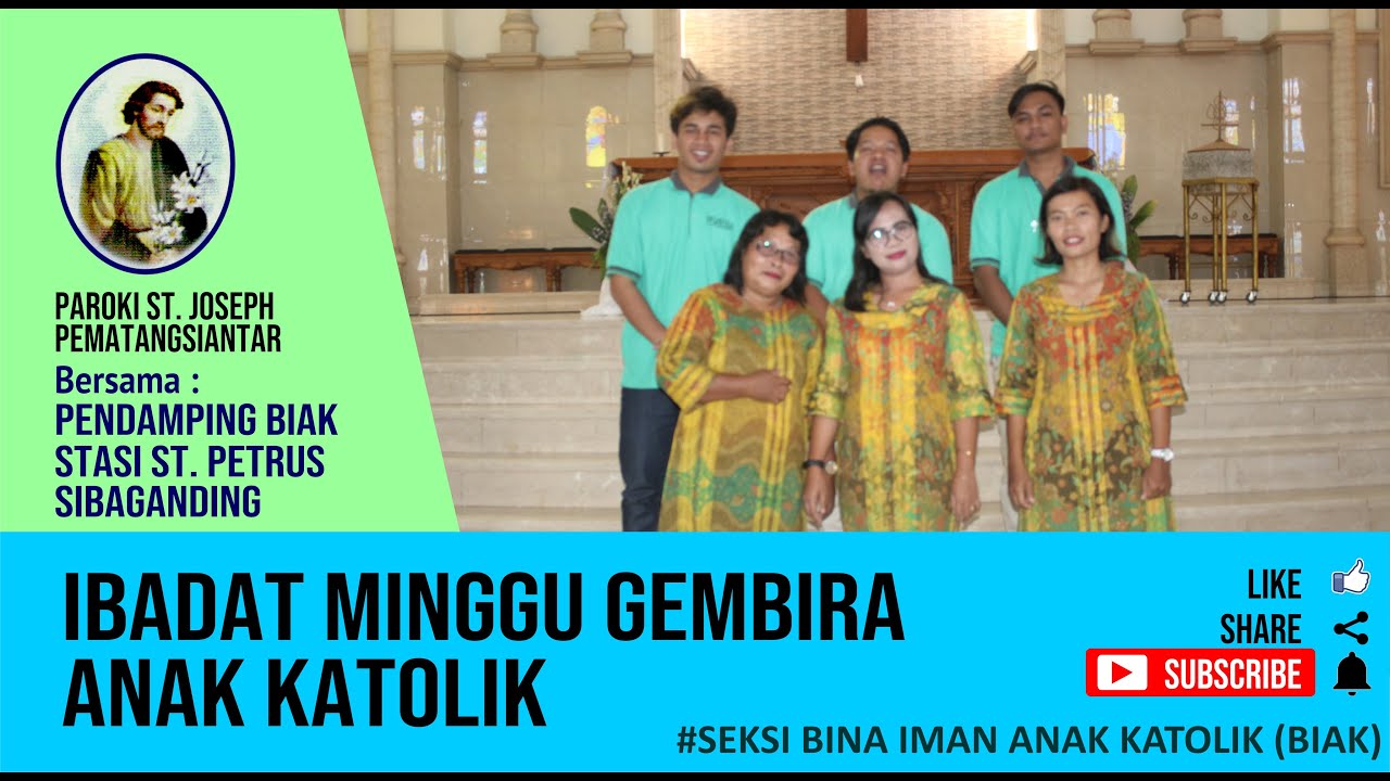 IBADAT MINGGU GEMBIRA ANAK KATOLIK EDISI 14 MARET 2021