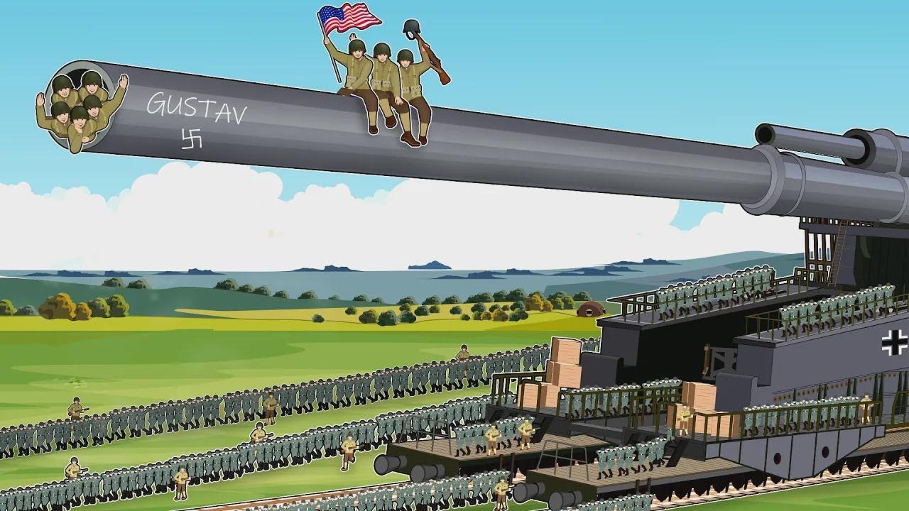 Schwerer Gustav: Olbrzymie działo Hitlera zdolne zniszczyć całe miasto