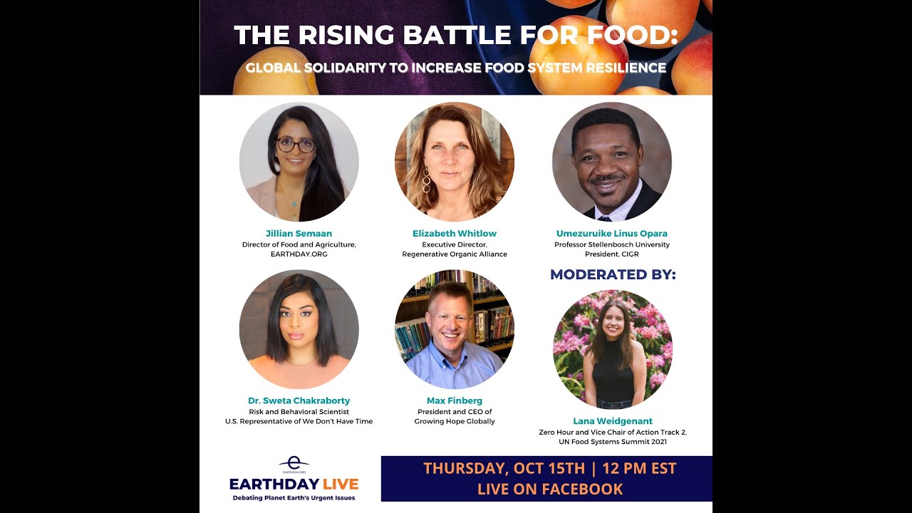 Earth Day Live: The Rising Battle For Food