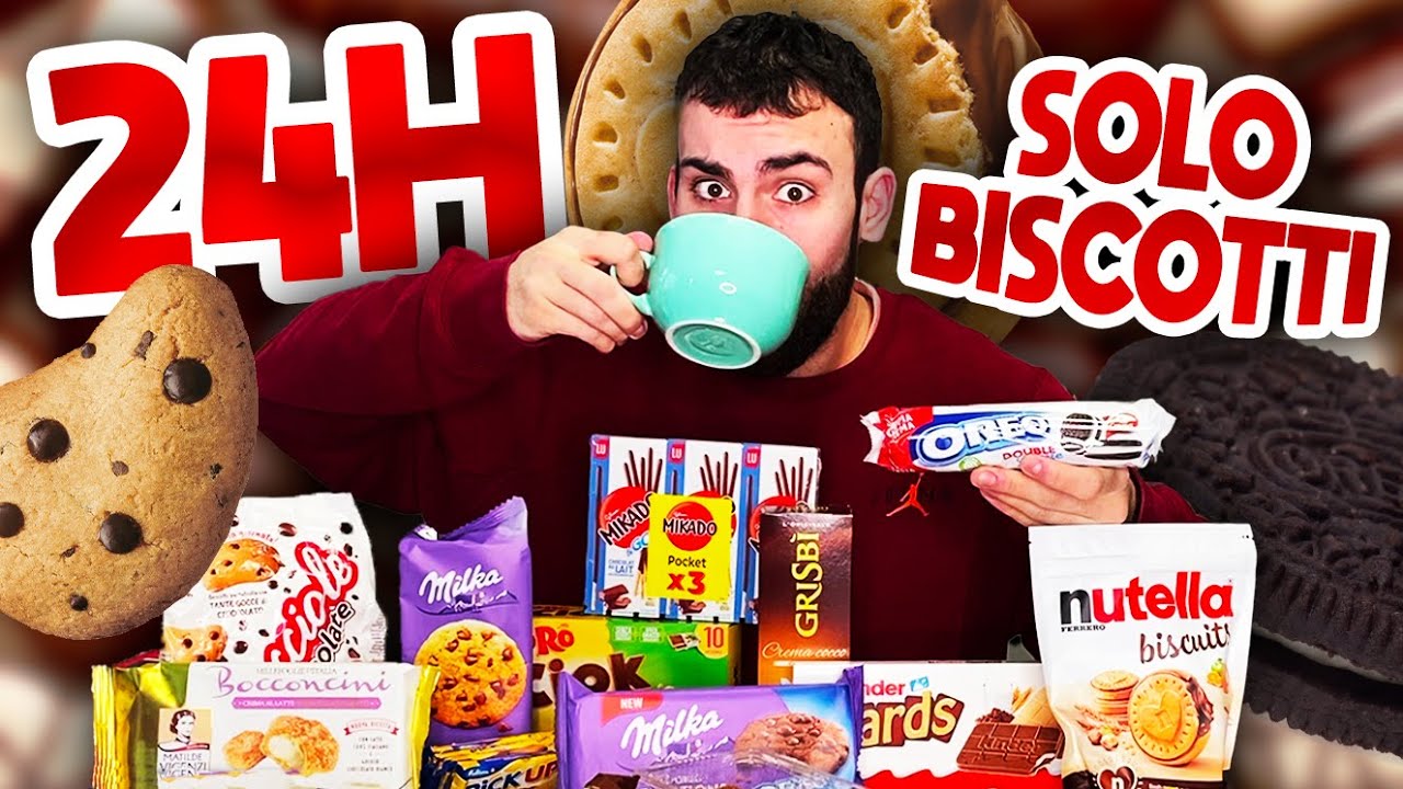 MANGIO PER 24H SOLO BISCOTTI