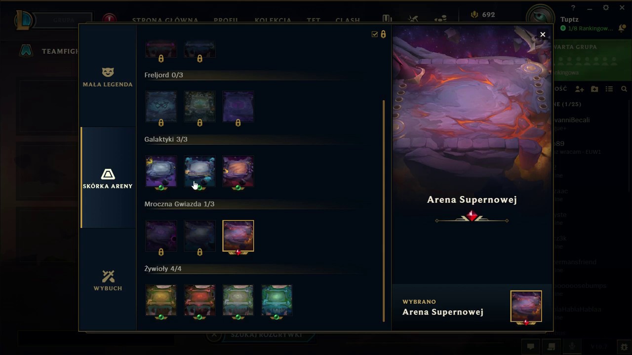 TFT - Interfejs | Poradnik w kliencie LoLa - Sezon Galaktyki Set 3