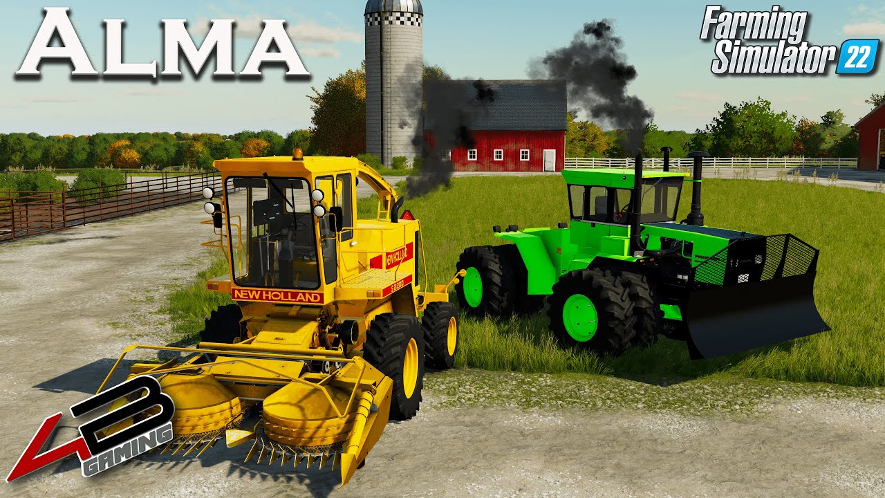 I did some Old Iron Silage in Alma Missouri!!!! Alma Ep.2 Fs22