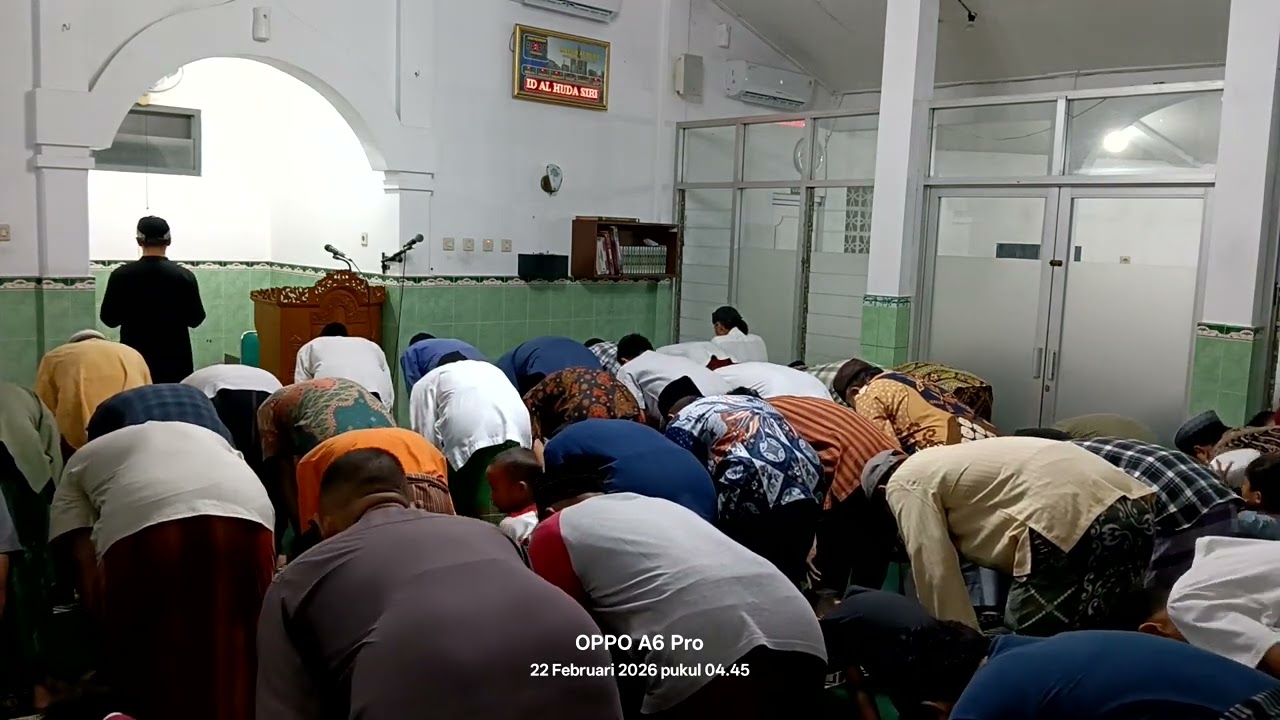 0222-0445 Hanafi Imam Subuh Masjid Al ahuda sibela Mojosongo Ahad 22 Feb 2026