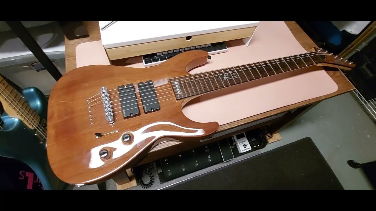Deftones Stephen Carpenter LTD SC607 7 string guitar.