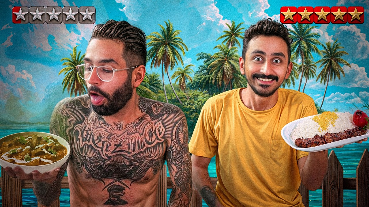 بهترین و بدترین غذا جزیره کیش 🏝️😑