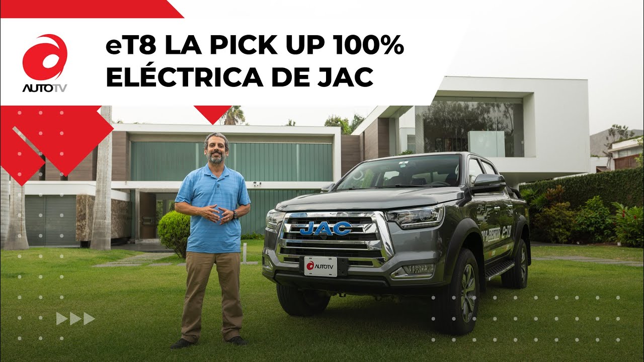 La pick up 100% eléctrica de JAC || Prueba de manejo a la JAC eT8