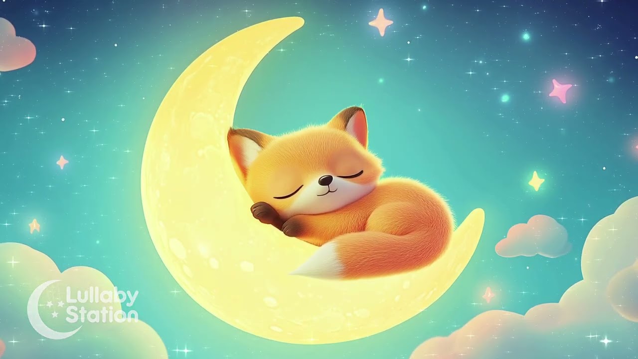 Relaxing Mozart Brahms Lullaby 😴 Baby Sleep Music 🎵 Stress Relief 🌙 Calm Mind Reset