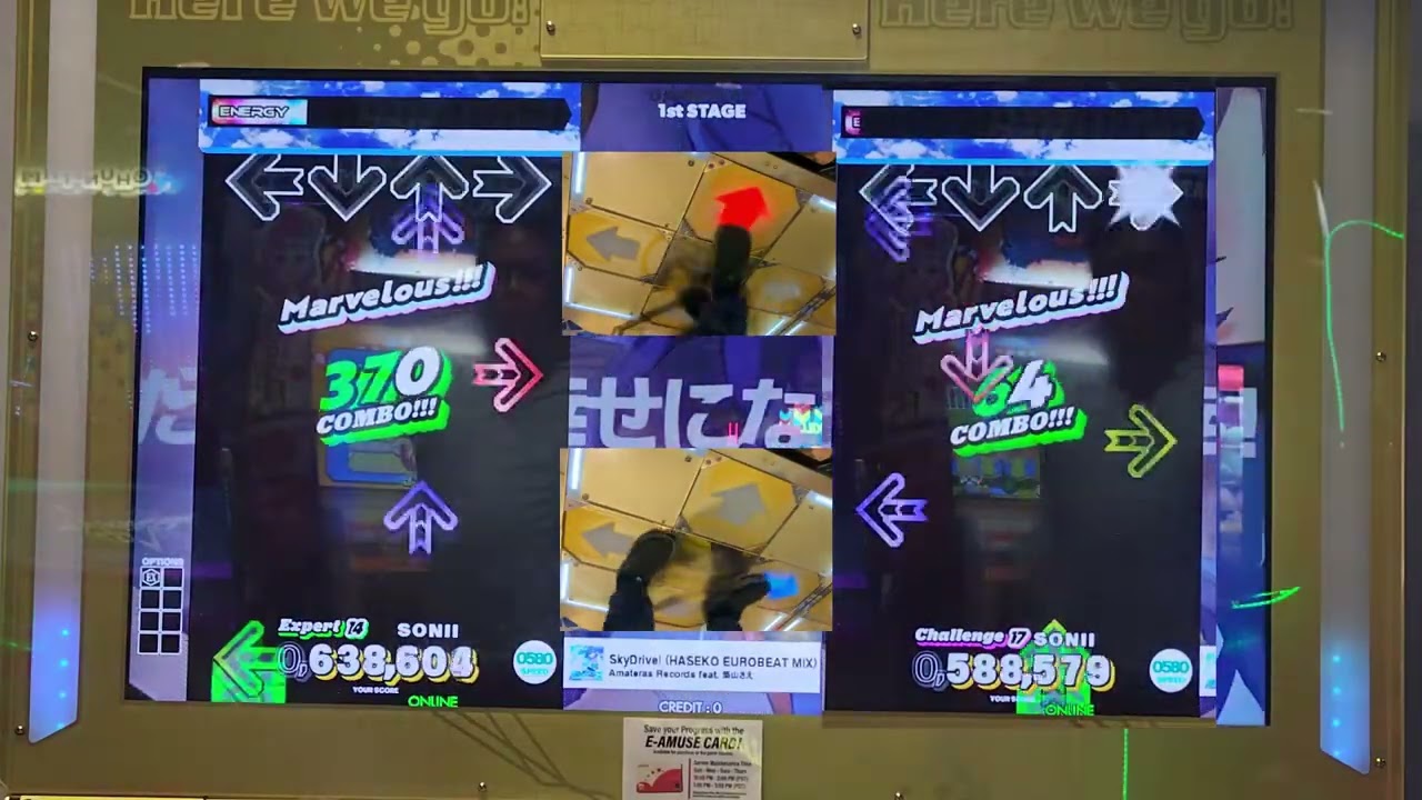 [DDR GRAND PRIX] SkyDrive! (HASEKO EUROBEAT MIX) / Amateras Records feat.築山さえ | ESP 14 | CSP 17
