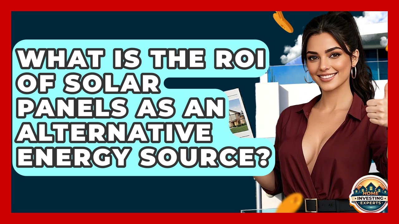 What Is The ROI Of Solar Panels As An Alternative Energy Source? - Home Investing Experts