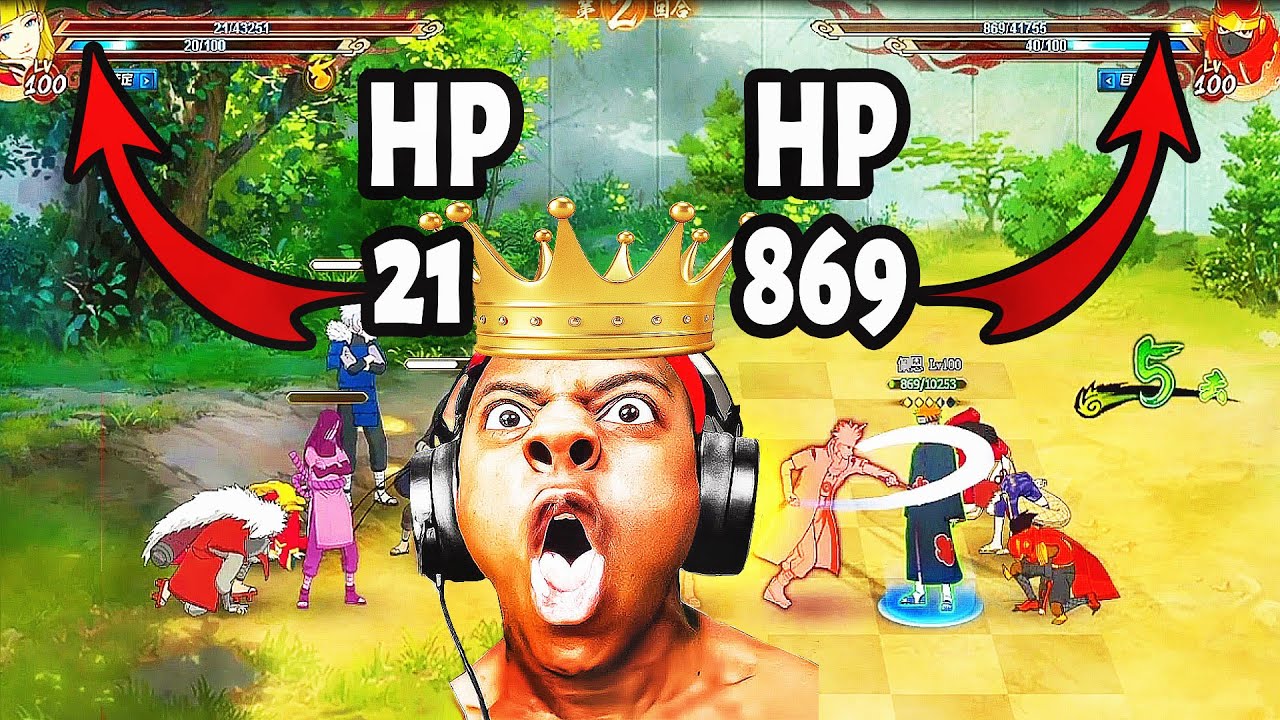 THIS WAS THE MOST INSANE END GAME EVER 🤯 | Naruto Online
