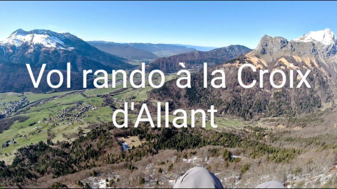 vol-rando à la Croix d'Allant 07/03/2024
