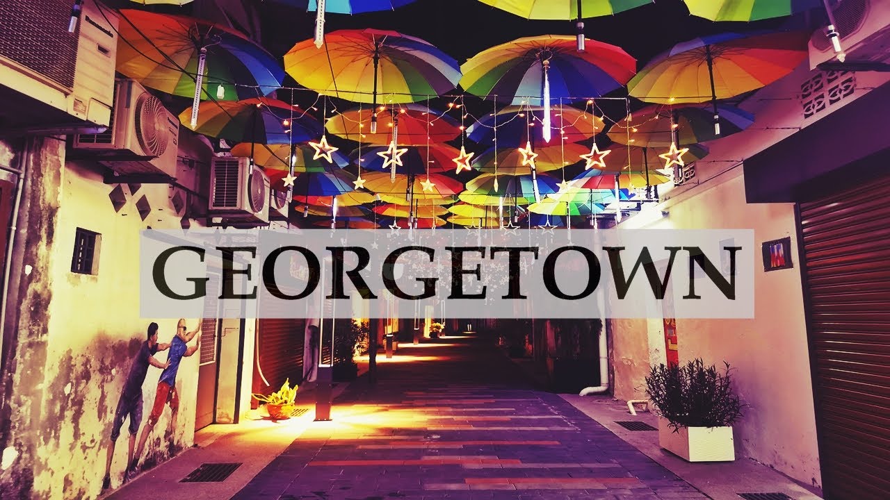 Evening Walk Around Georgetown Penang - Malaysia Reopening 2022