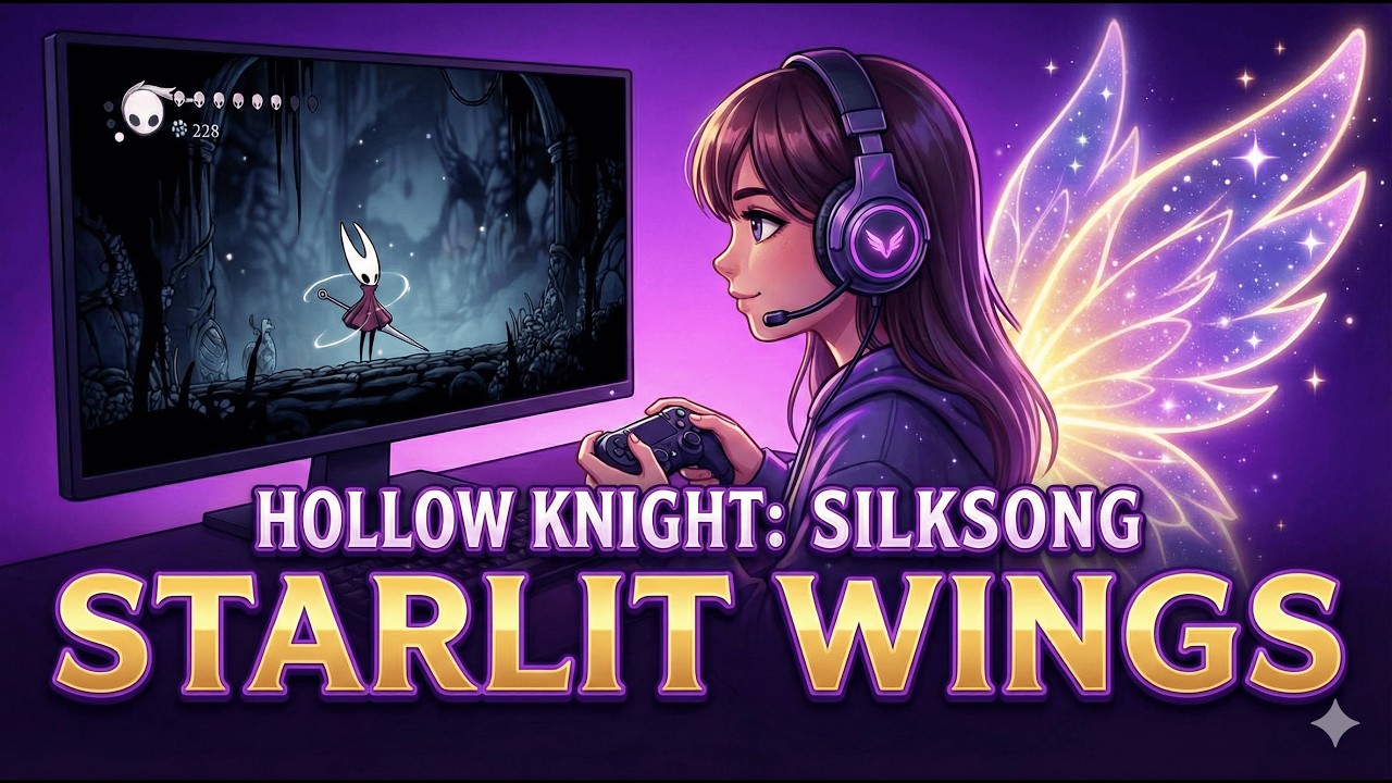 Finally Trying Hollow  Knight Silksong AGAIN👾| Keyboard-Only ⌨️
