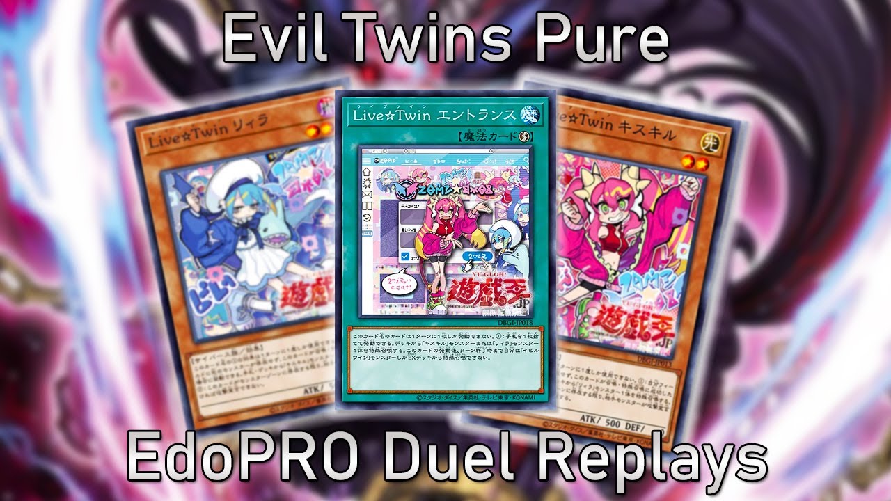 New Tier 1?! [YgoPro] Yu-Gi-Oh! Evil★Twin Kisikil and Lilla Pure Control Deck Replays September 2020