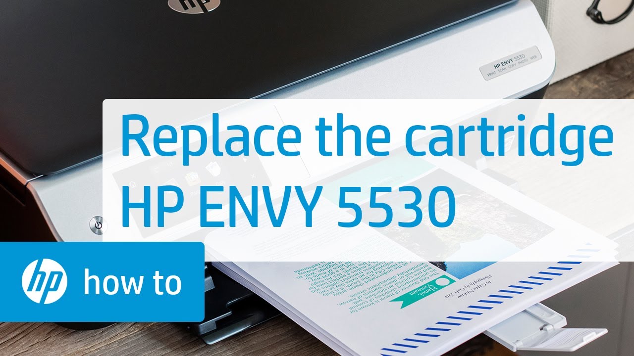 Replace the Cartridge | HP ENVY 5530 e-All-in-One Printer | HP