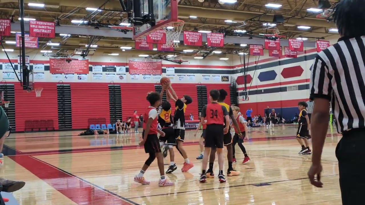 ATX Impact 6th grade Boys Basketball 1-31-26; Game 3: 1st half