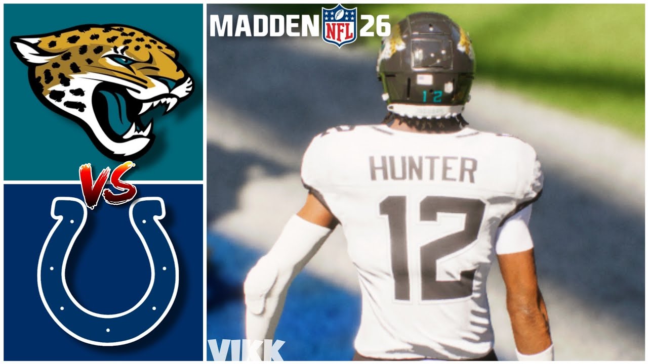 Jaguars vs Colts Week 17 Simulations (Madden 26 Gameplay)