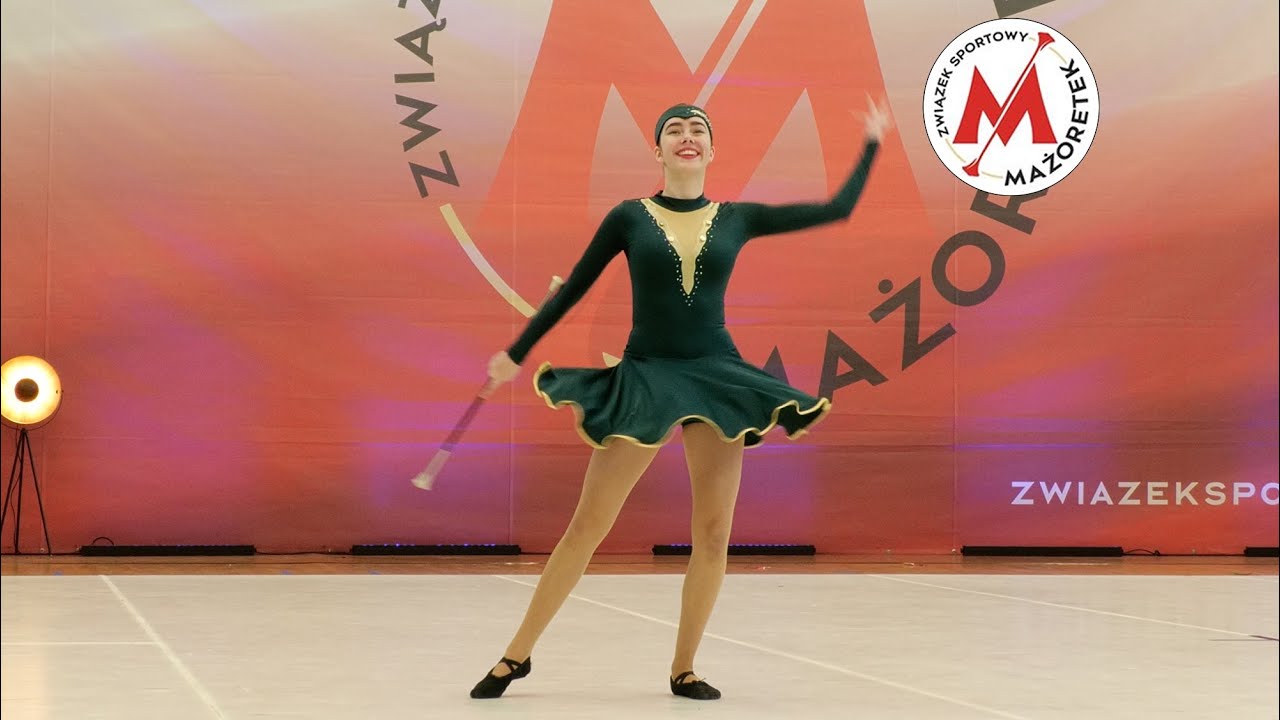 *BLANCO Biała* -Baton solo junior- Racibórz 2024 - Mażoretki