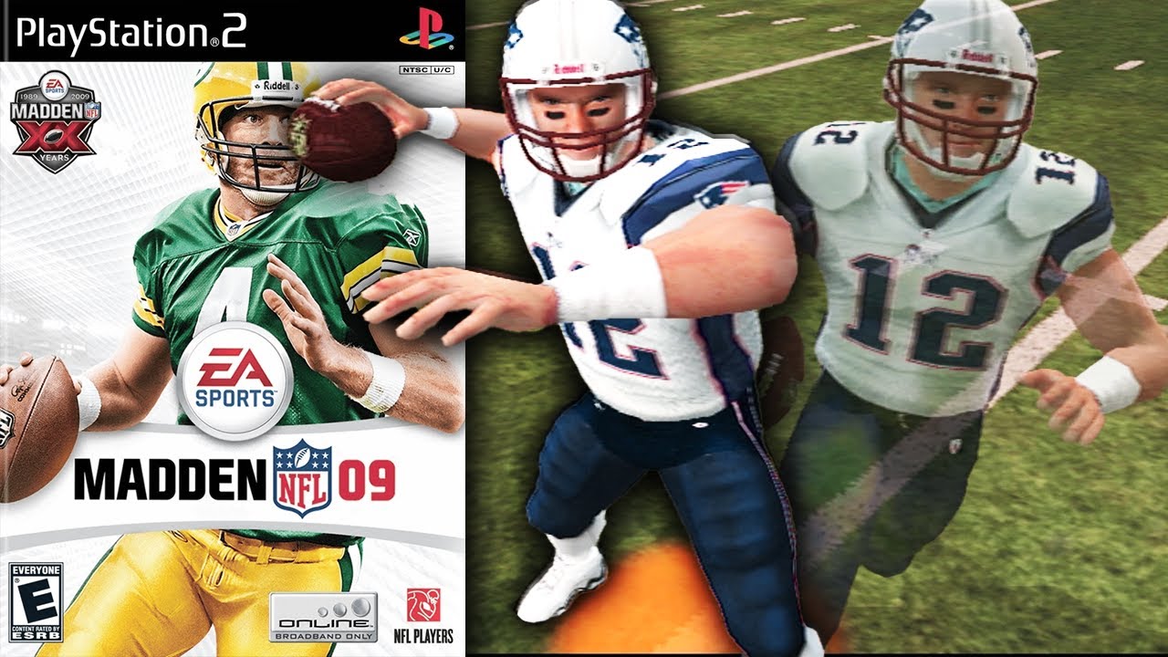 Tom Brady is INSANE in Madden NFL 09 PS2