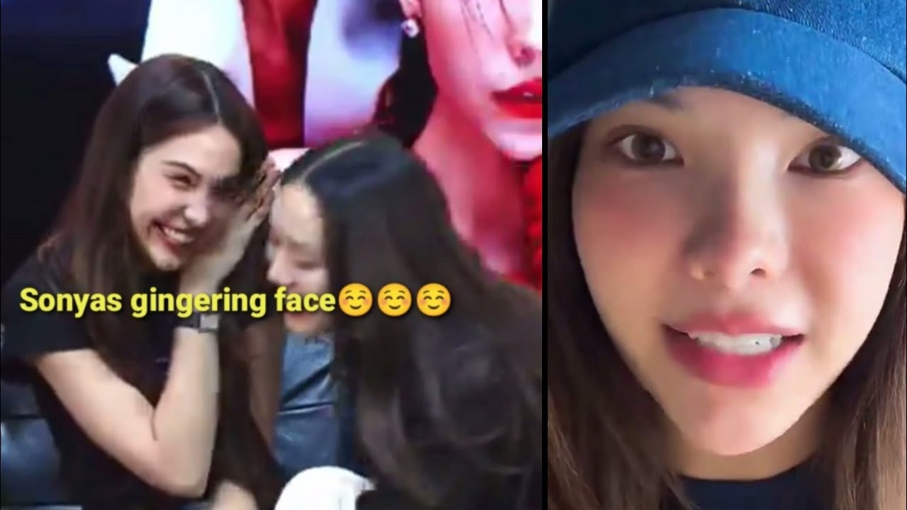 (LMSY) Sonya gingering and blushing when Lookmhee said  to her during EFM live event