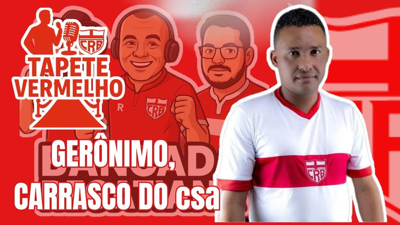 🔴⚪ TAPETE VERMELHO | GERONIMO 