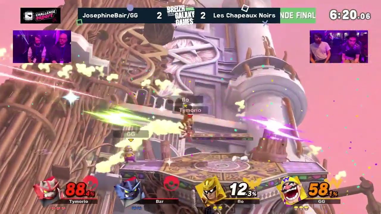 Grande Finale 2vs2 Super Smash Bros Ultimate - Breizh Galaxy Games 2024