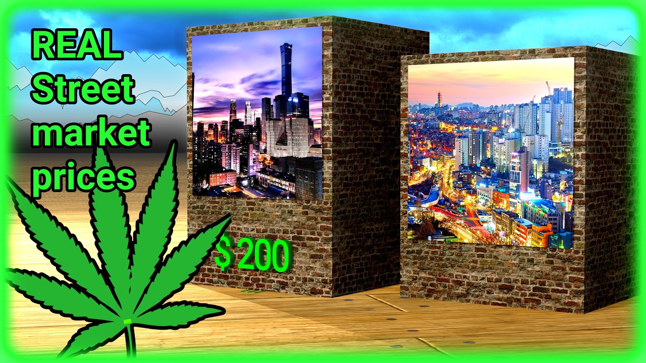 Highest Cannabis price around the world: REAL Street market weed prices
