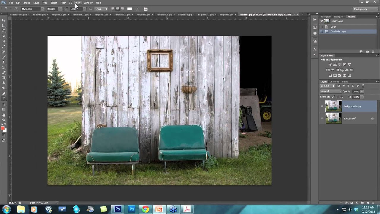 Understanding Regions in Topaz Adjust