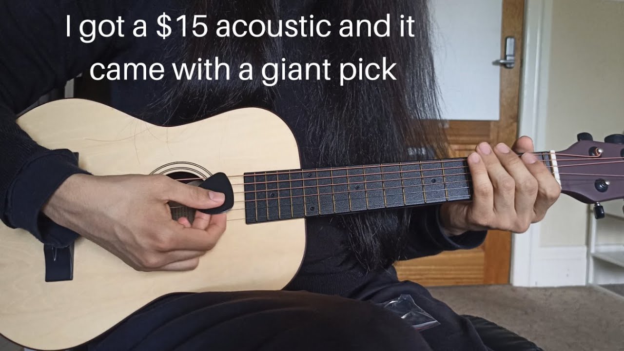 The cheapest acoustic guitar in the world is amazing