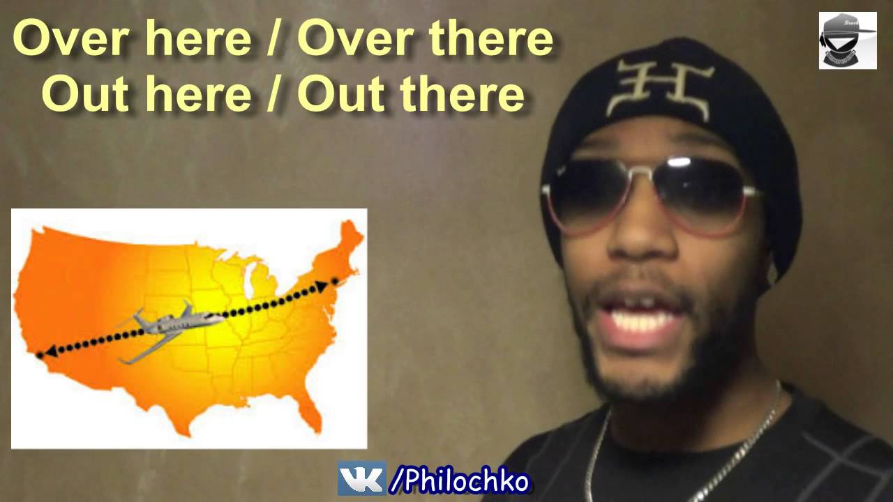 Using OVER HERE / OVER THERE