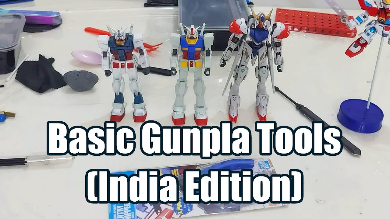 Basic Gunpla Tools(India Edition)