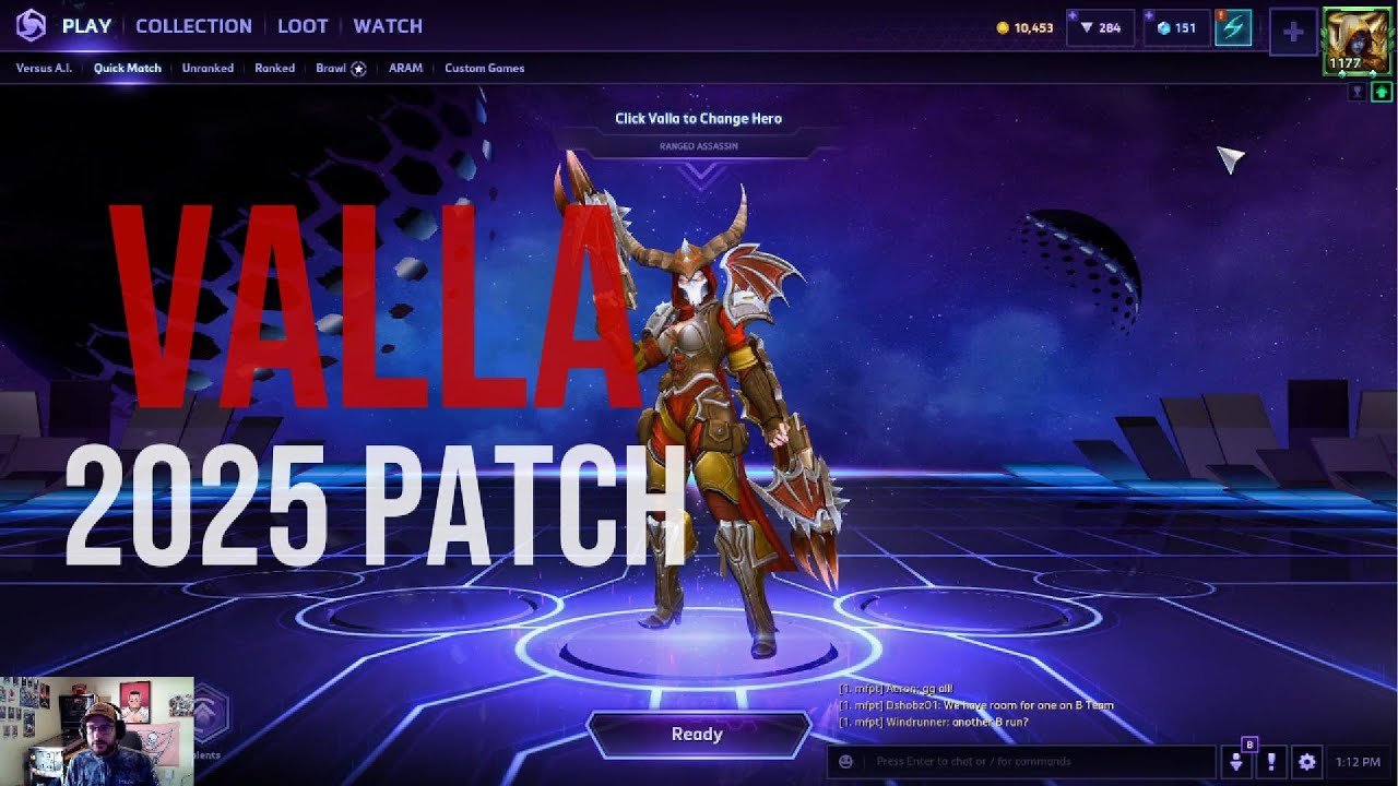 Heroes of the Storm 2025 Patch! Valla!