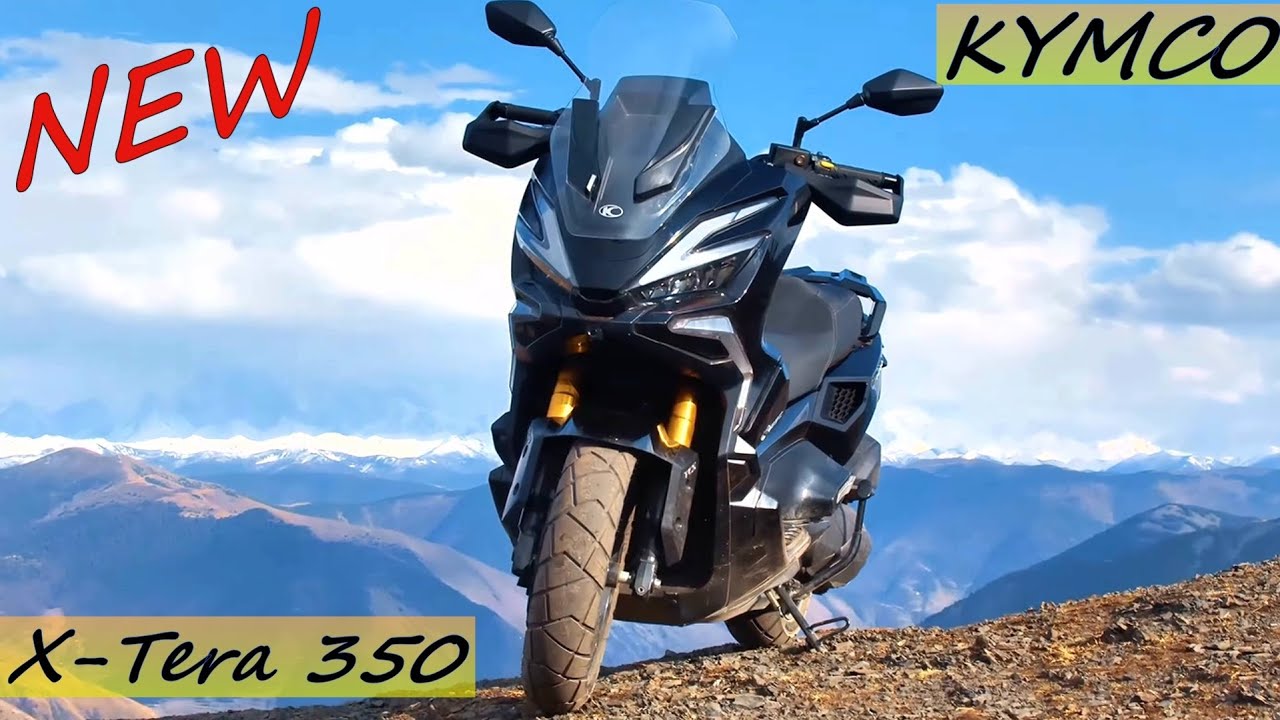 Новый Kymco X-Tera 350 2026 года | «Внедорожник» среди скутеров