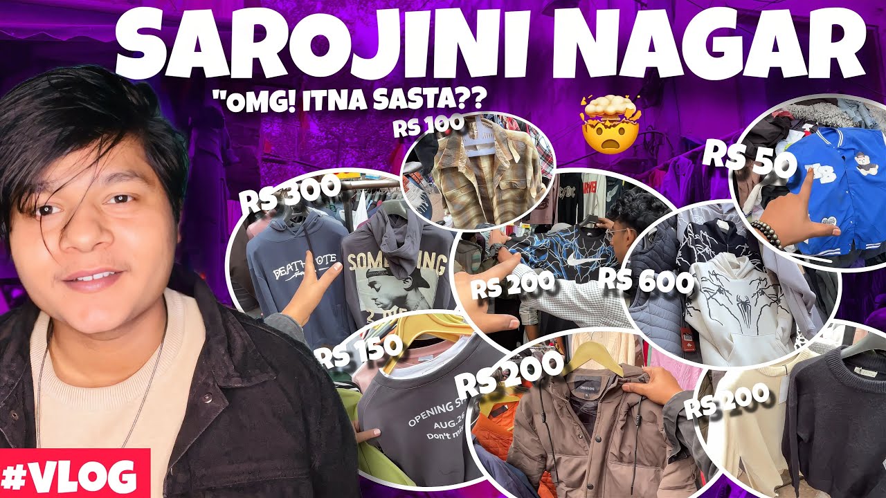 SAROJINI NAGAR MARKET 2026 🤯| Mens Latest Winter Collection | Winter haul 2026 😱| Delhi Markets vlog
