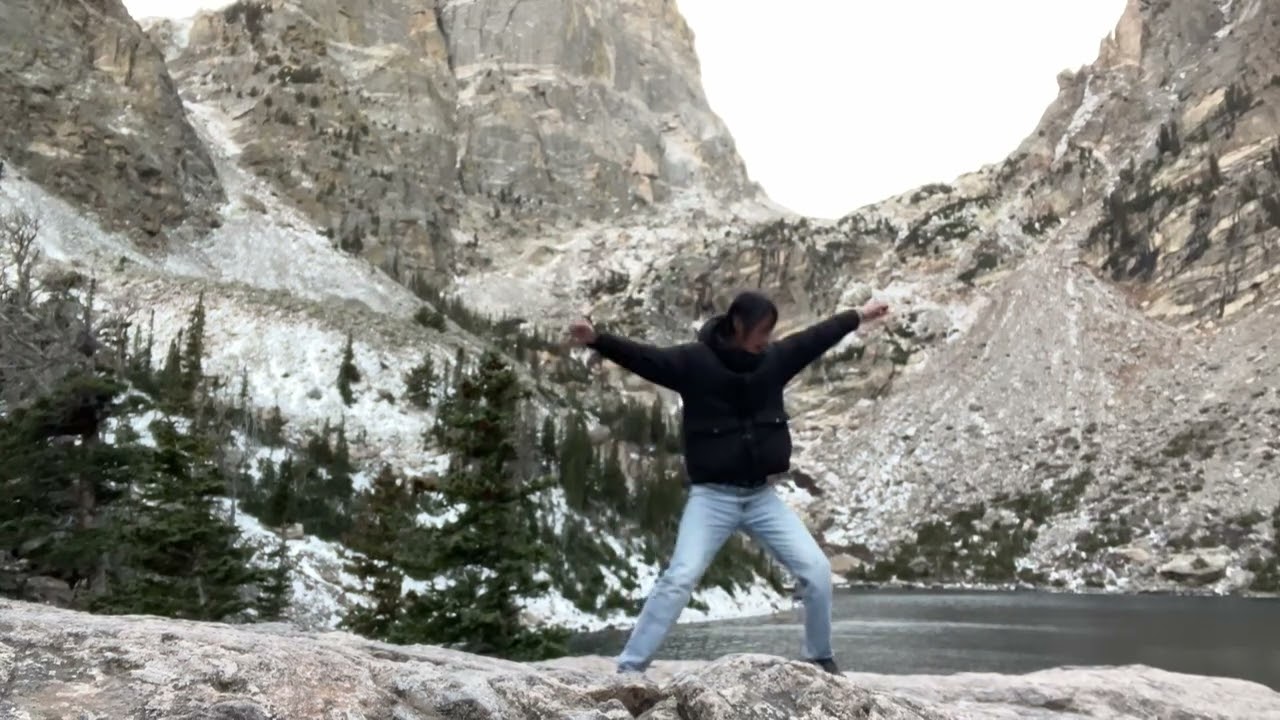 8 Extremities Fist Open Gate Bajiquan Lao Jia on Emerald Lake in Colorado State of America 