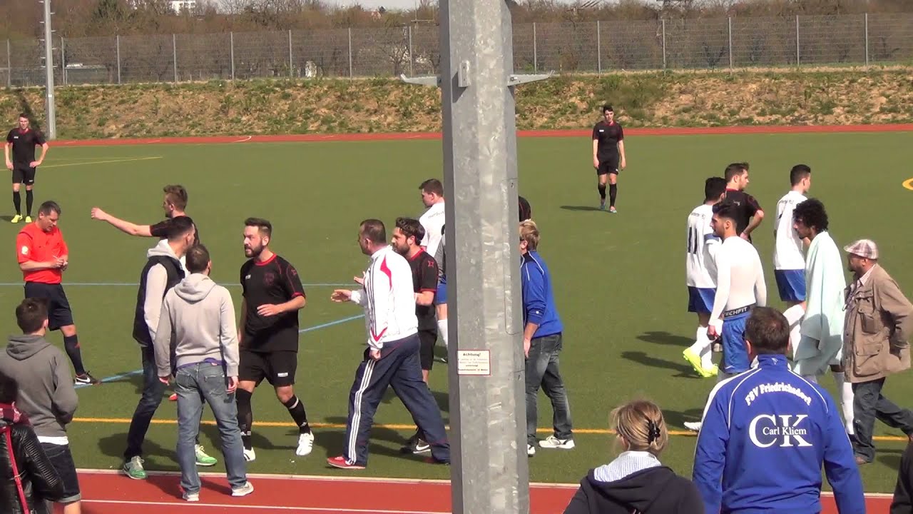 FSV Friedrichsdorf - SGK Bad Homburg - rote Karte vom 12.04.2015