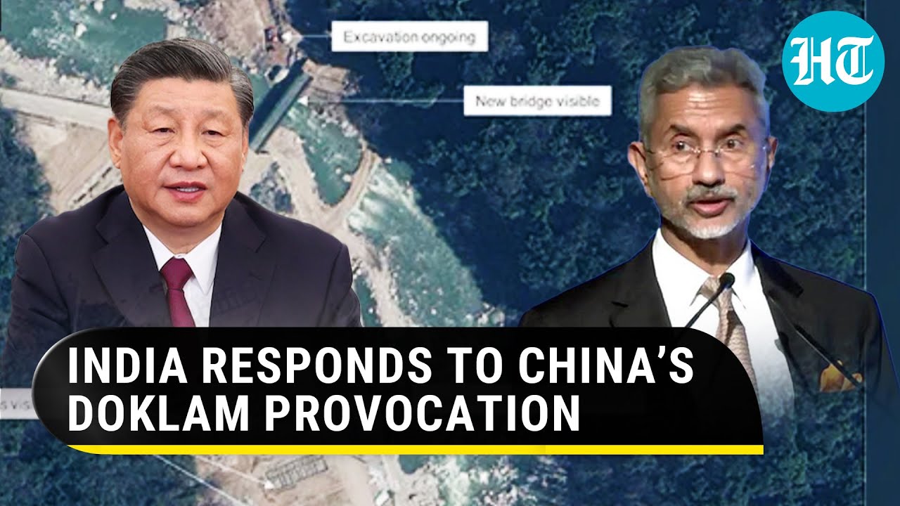 &lsquo;India keeping watch&rsquo;: MEA on satellite pics of Chinese infrastructure in Doklam | Watch